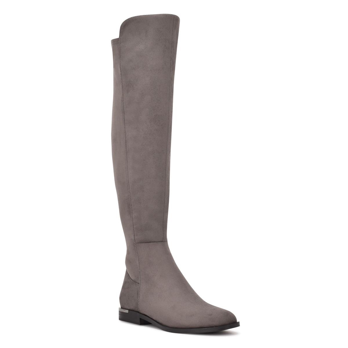 Nine West Allair Over the Knee Gris | 8309LUGSD