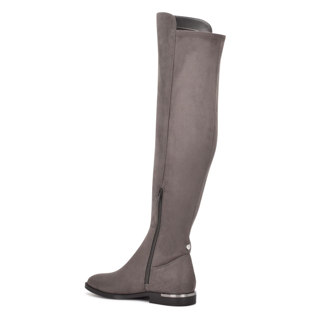 Nine West Allair Over the Knee Gris | 8309LUGSD