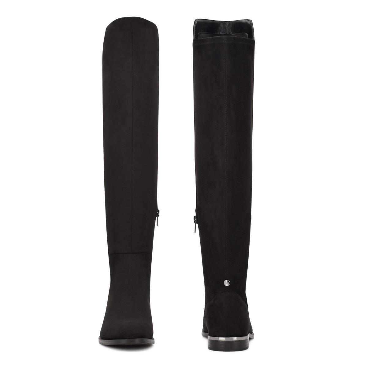 Nine West Allair Over the Knee Negras | 8045YWZGM