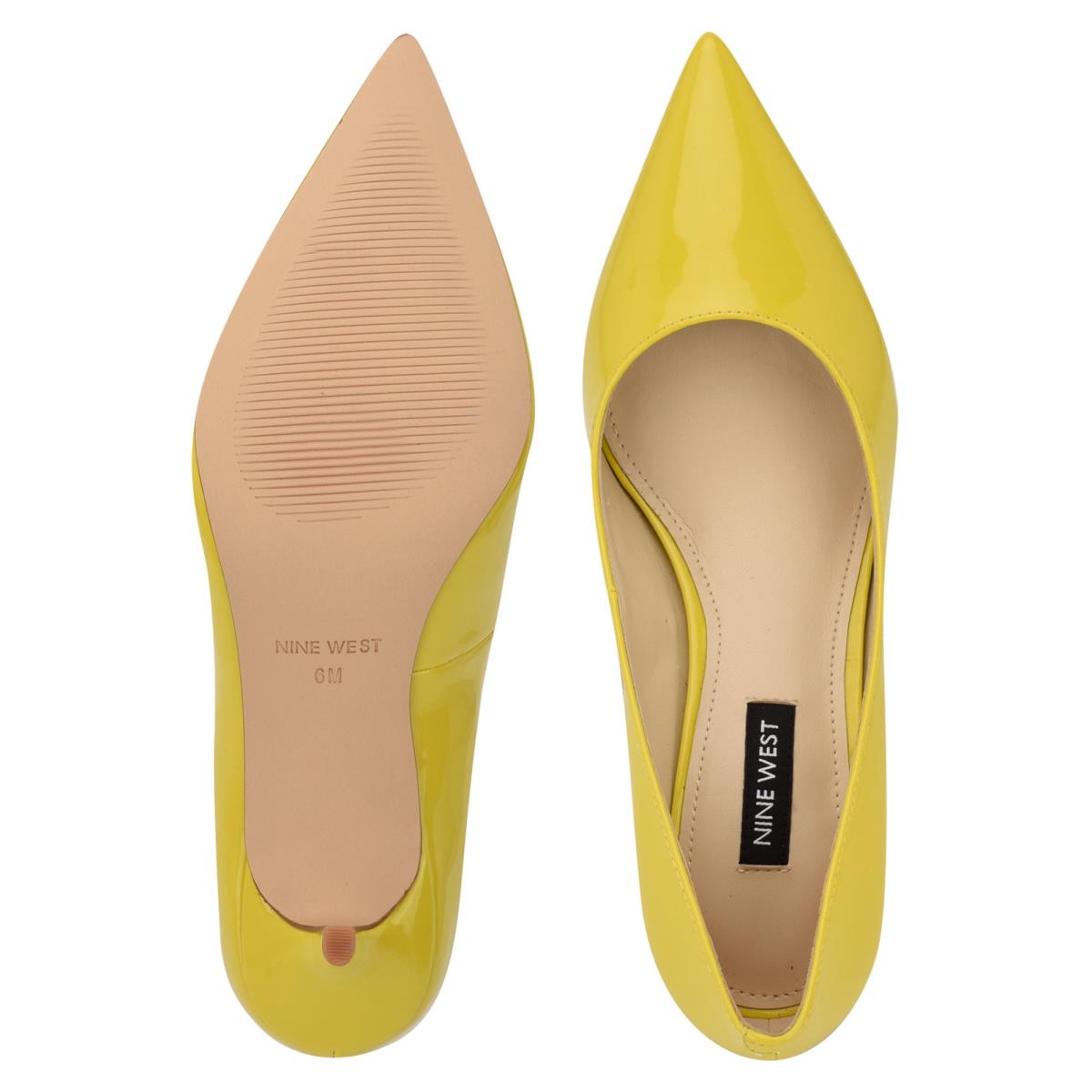 Nine West Arlene Pointy Puntera Amarillo | 2675ZJHOL