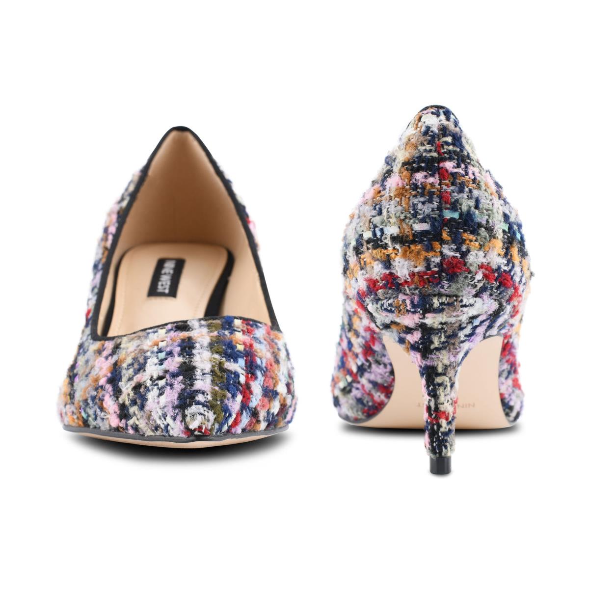 Nine West Arlene Pointy Puntera Azules Multicolor | 7904HNGUZ