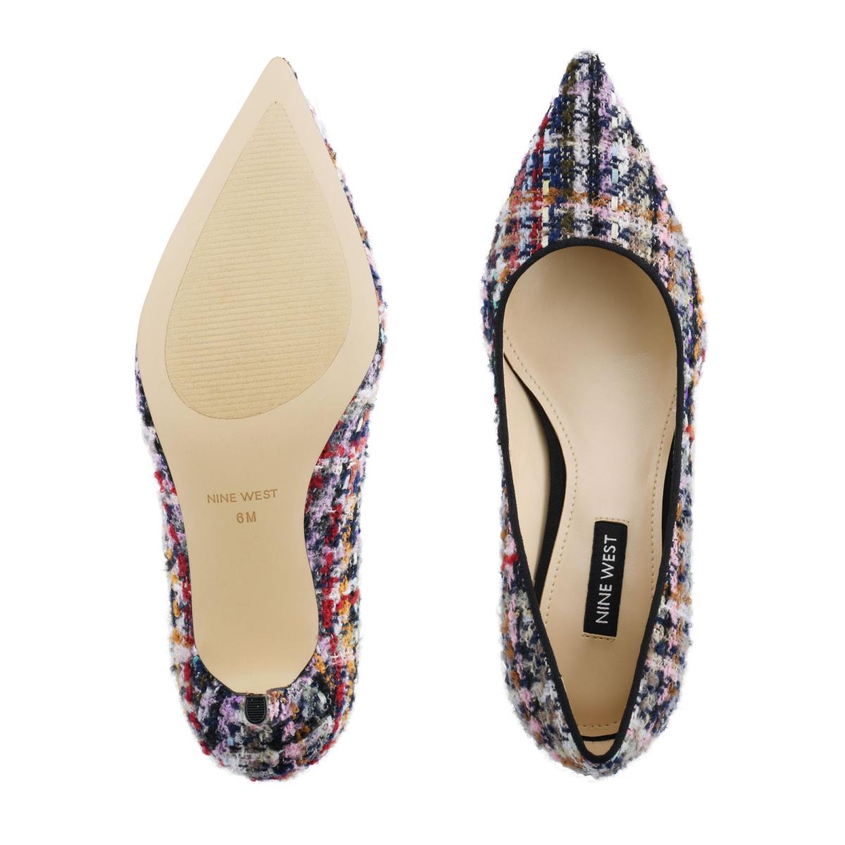 Nine West Arlene Pointy Puntera Azules Multicolor | 7904HNGUZ