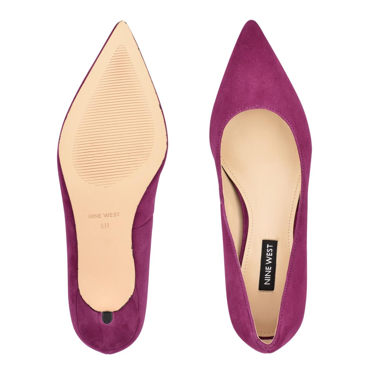 Nine West Arlene Pointy Puntera Moradas | 1632YQFNI