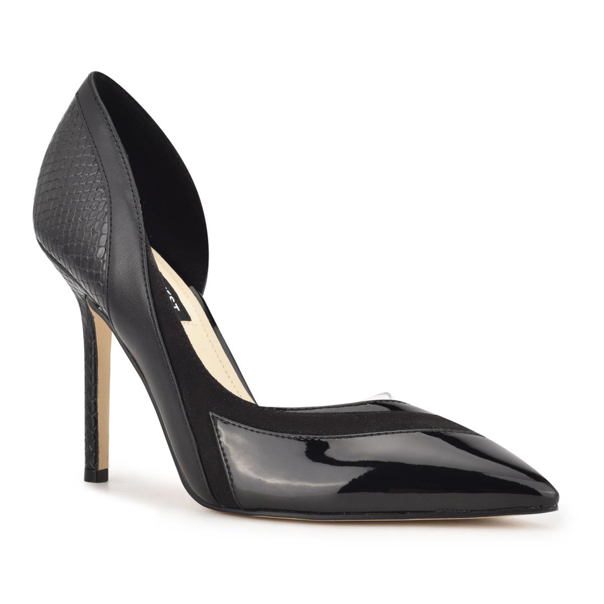 Nine West Behave Pointy Puntera Negras | 9830TVELS