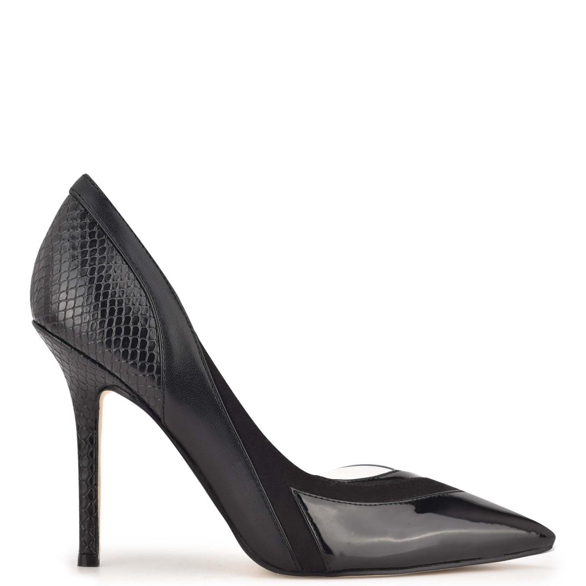 Nine West Behave Pointy Puntera Negras | 9830TVELS