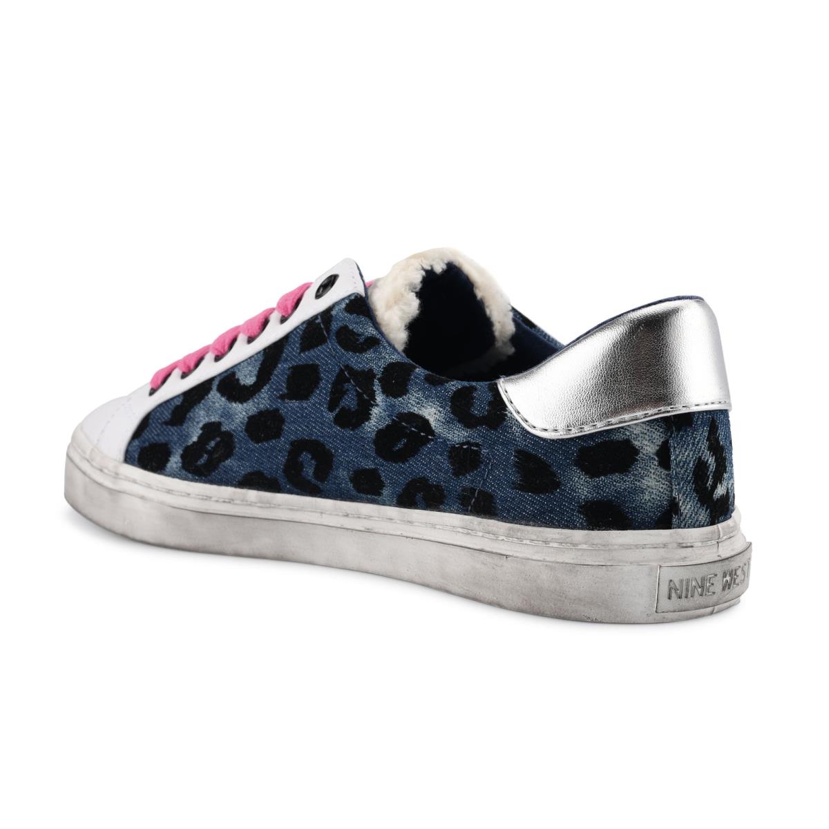 Nine West Best Azules Leopardo | 3274FVXLQ