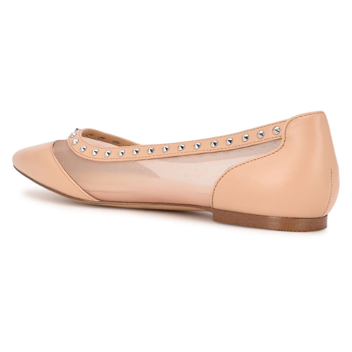 Nine West Bizzie Pointy Puntera Rosas | 4615DLQEF