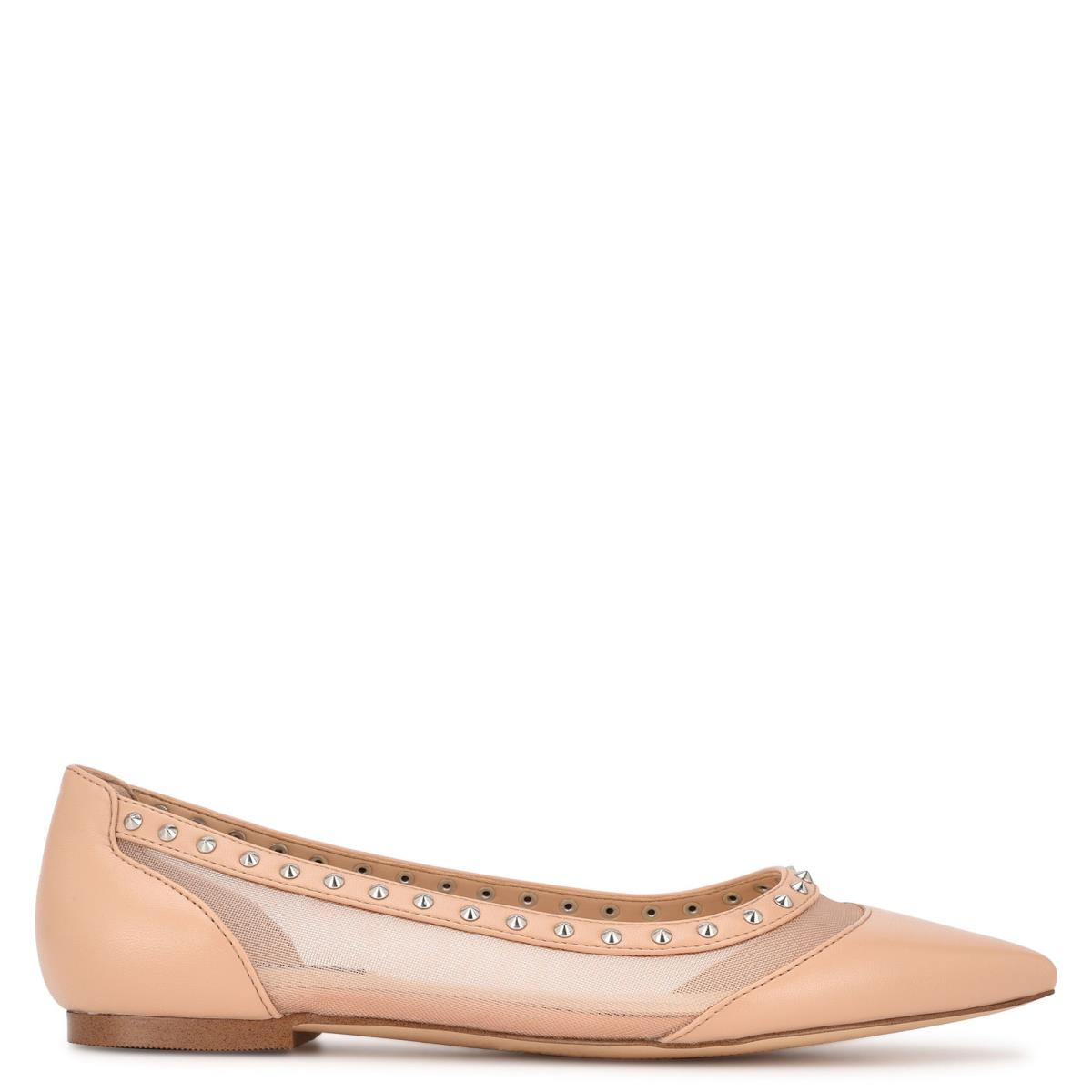 Nine West Bizzie Pointy Puntera Rosas | 4615DLQEF