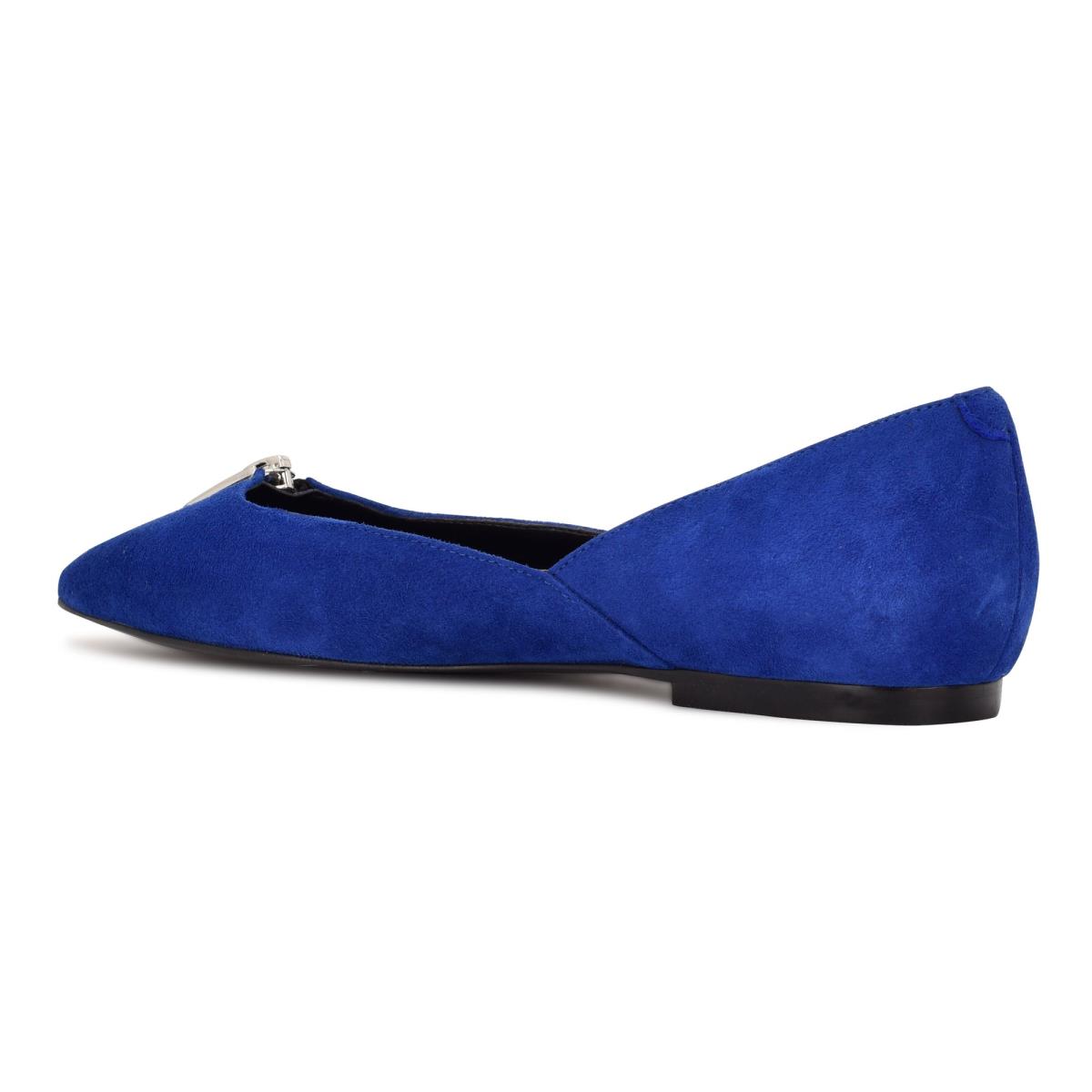 Nine West Brina Pointy Puntera Azules Oscuro | 9483XZIWJ