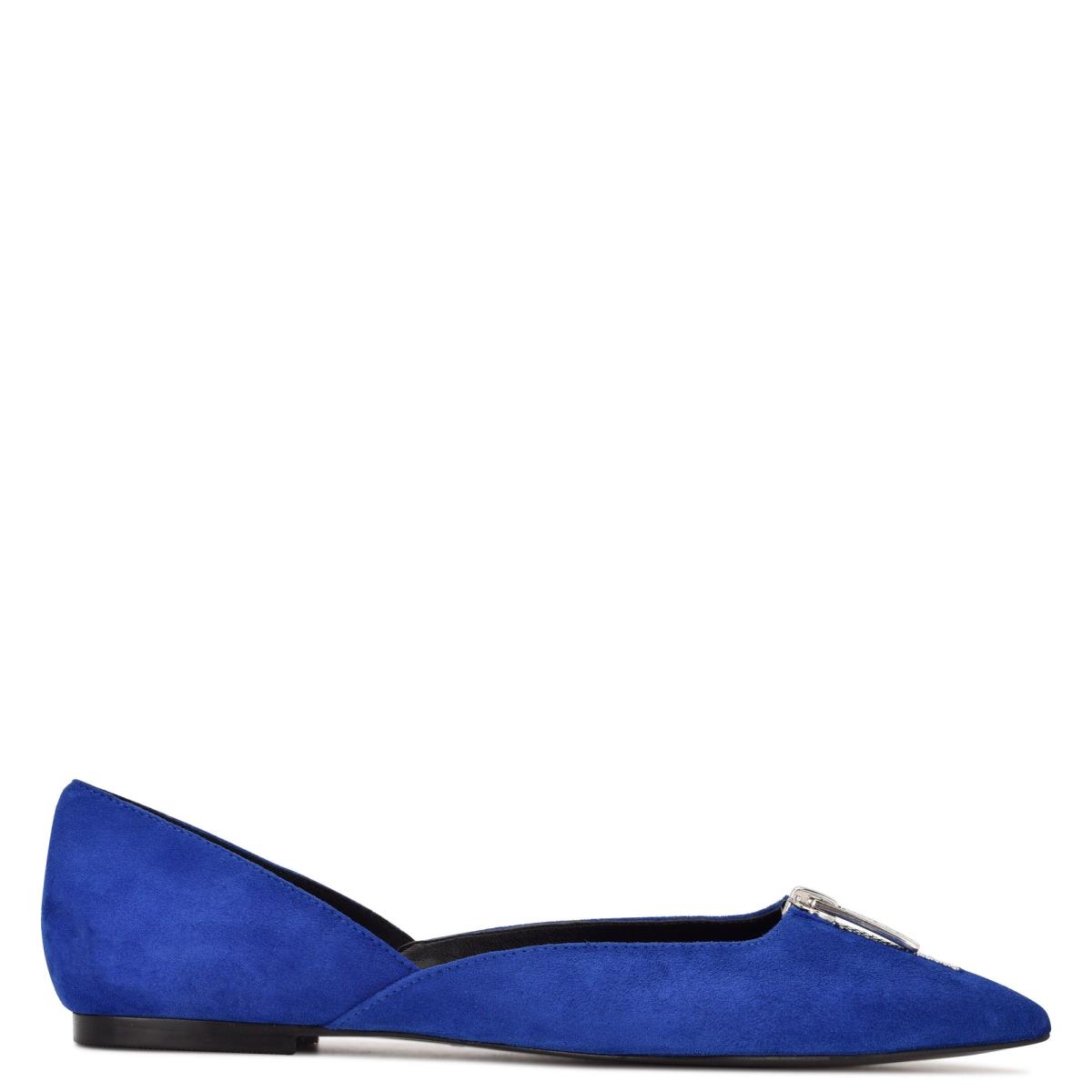 Nine West Brina Pointy Puntera Azules Oscuro | 9483XZIWJ