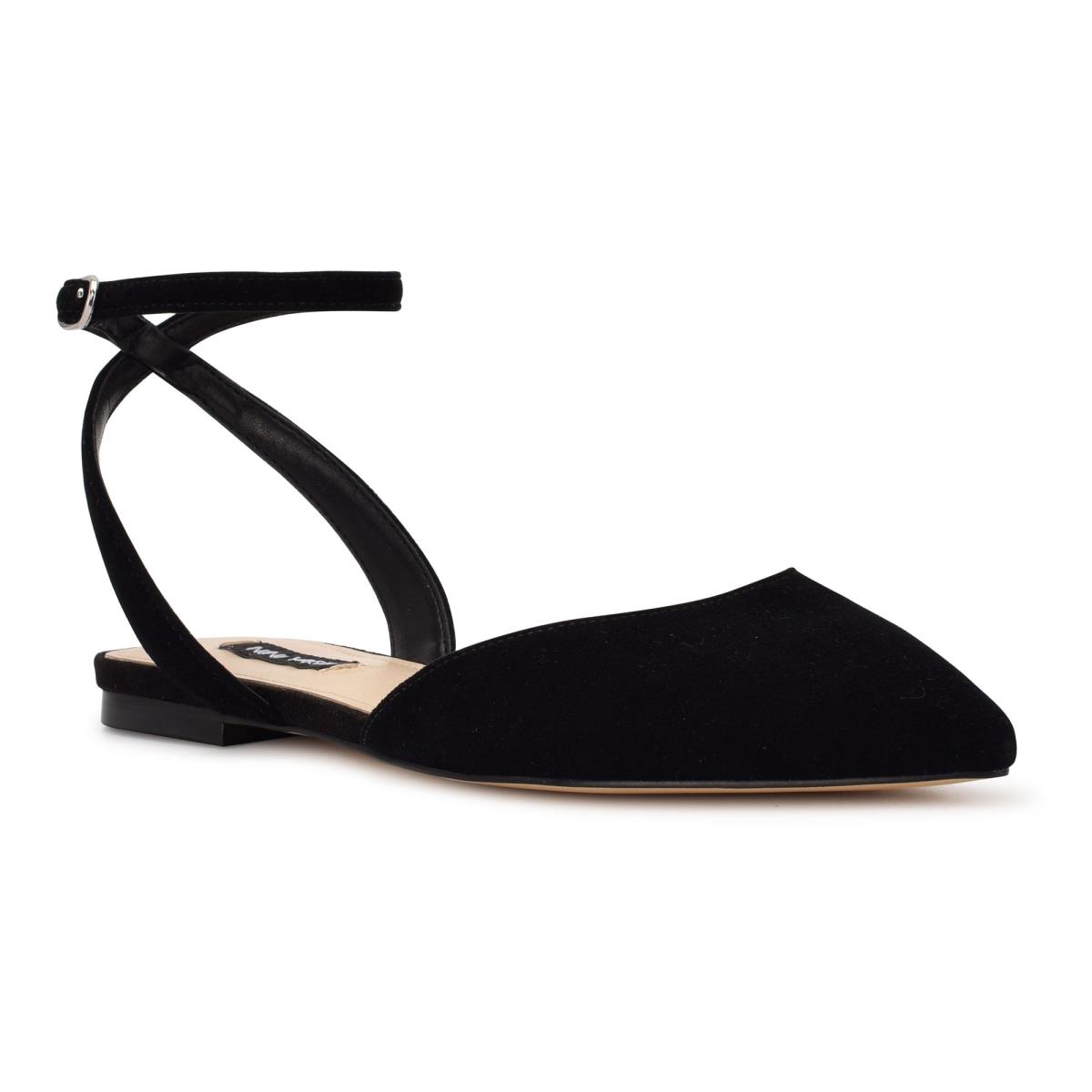 Nine West Briy Pointy Puntera Negras | 5410PBZNJ