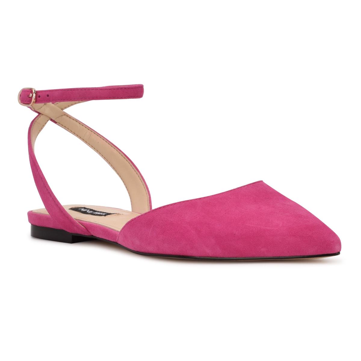 Nine West Briy Pointy Puntera Rosas | 6892LHSRZ