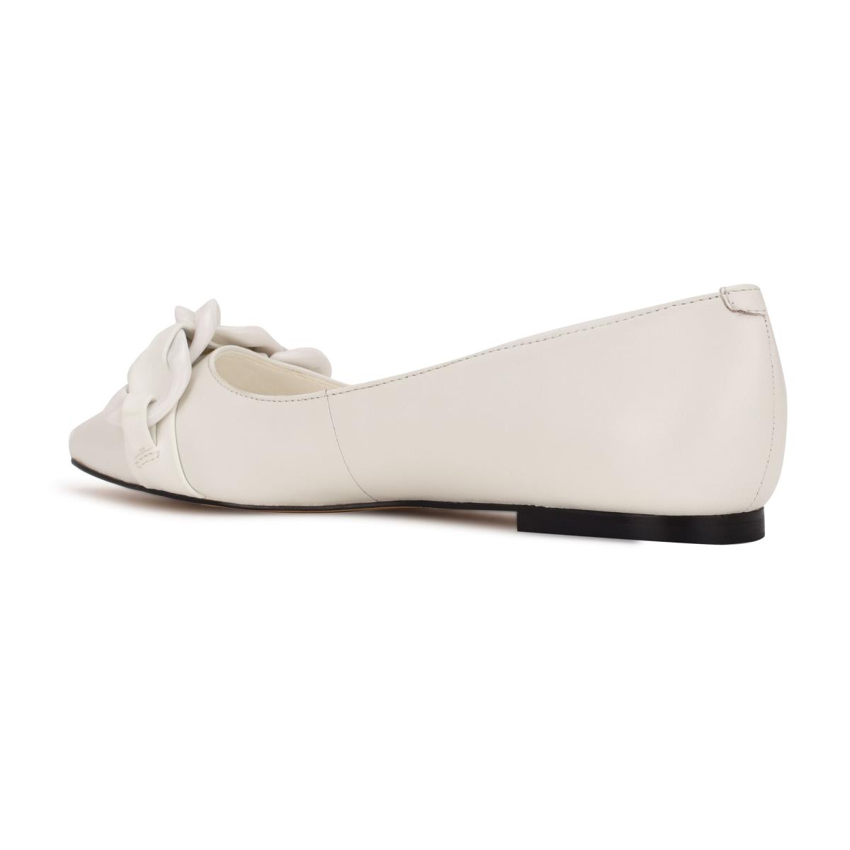 Nine West Buyme Pointy Puntera Blancas | 4318EQGDP