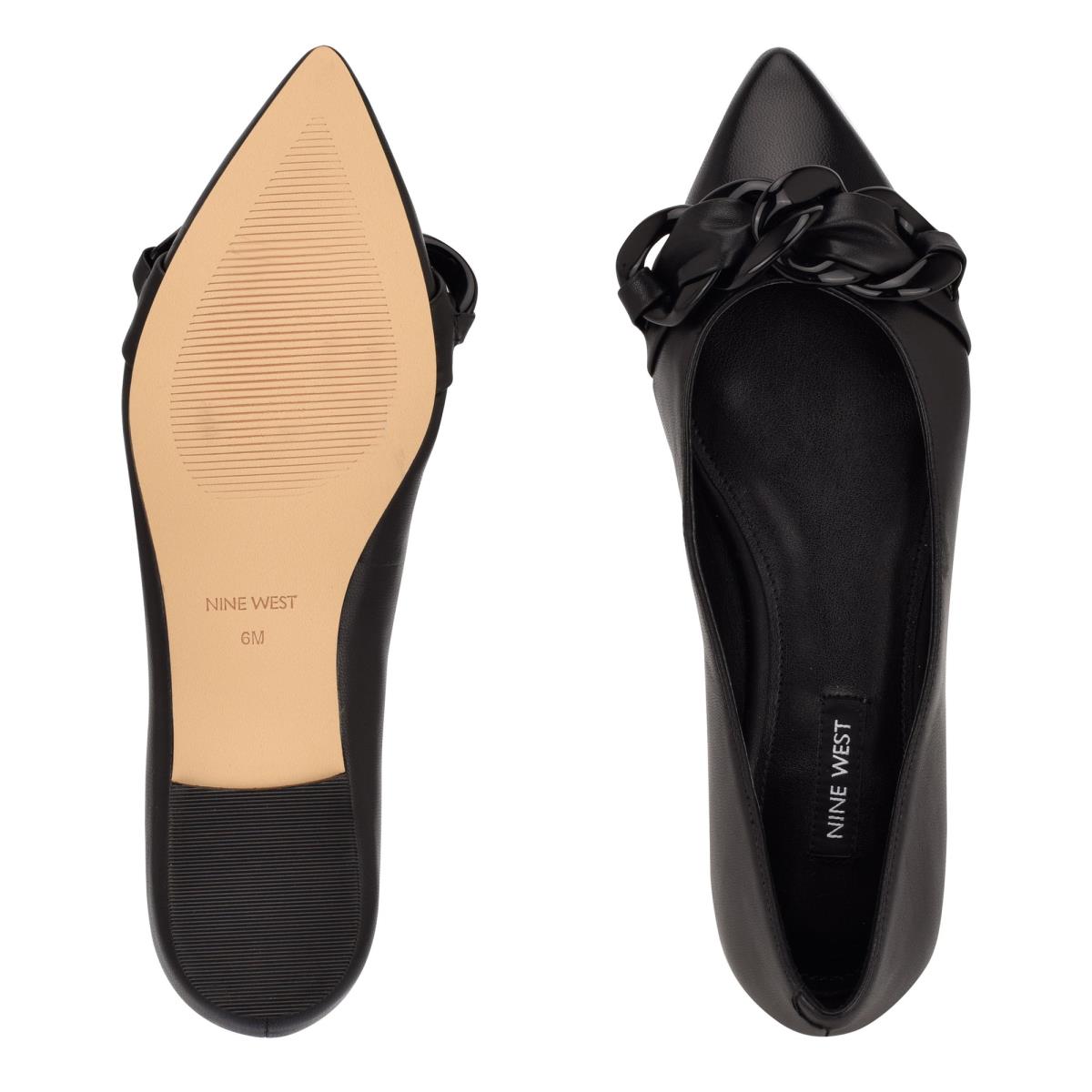 Nine West Buyme Pointy Puntera Negras | 1506CNSPV