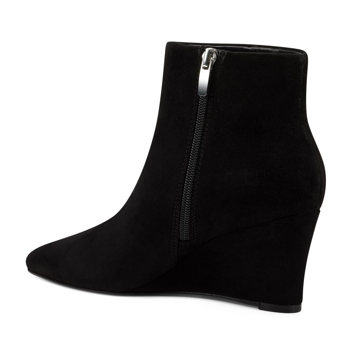 Nine West Carter Wedge Negras | 6283FWVER