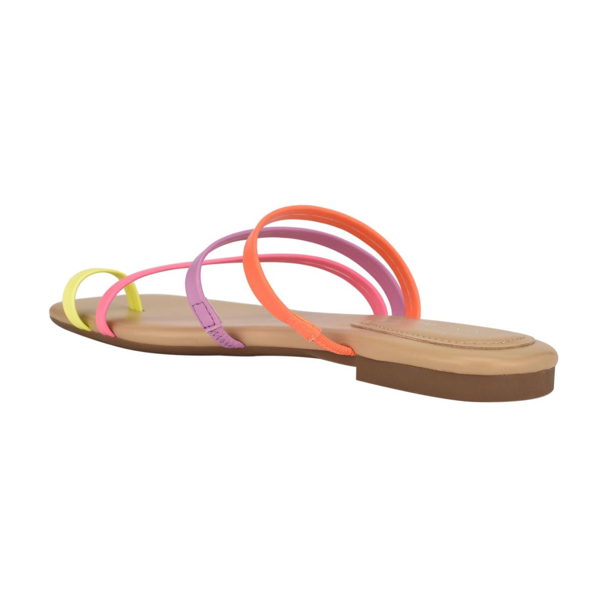 Nine West Darbie Planos Puntera Ring Multicolor | 1926DZQIP