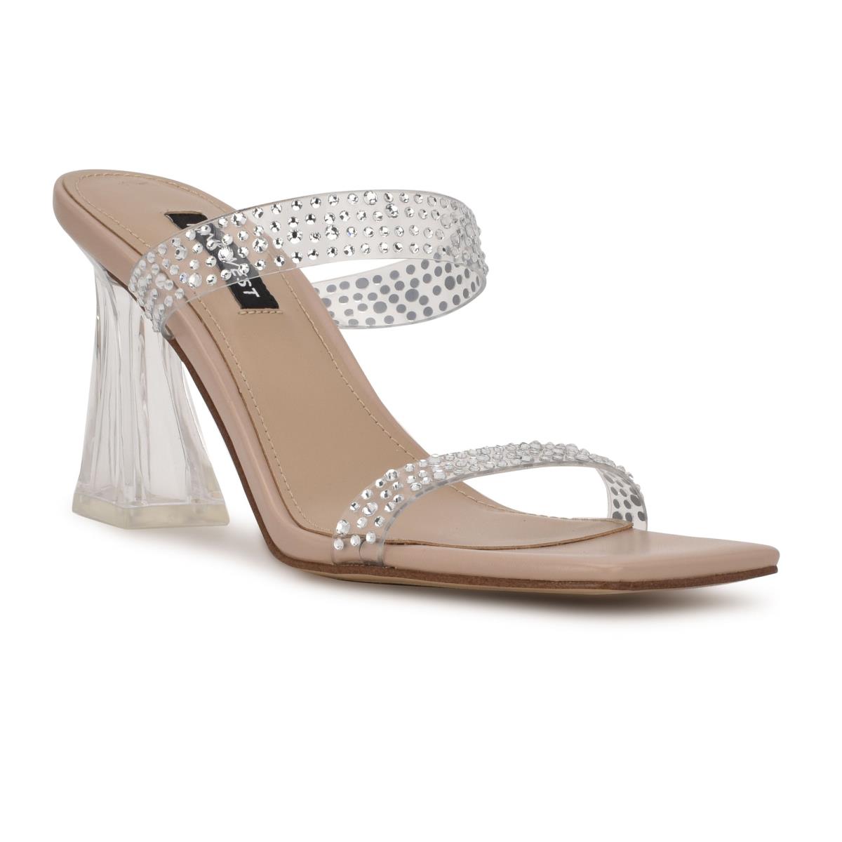 Nine West Darla Tacón Beige | 9478PECNG