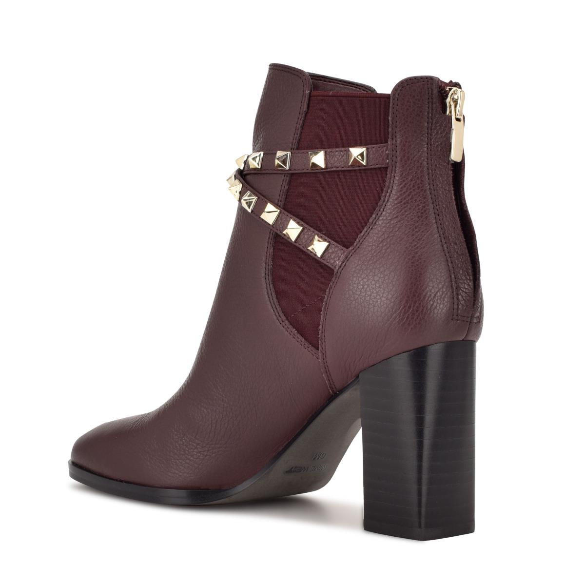 Nine West Donda Tacón Marrones | 4287KYSLH