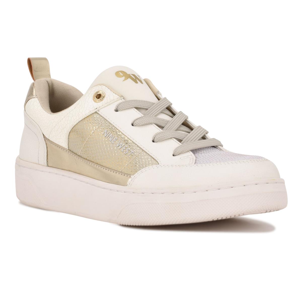 Nine West Elevate Sneakers Creme | 5721UXLID