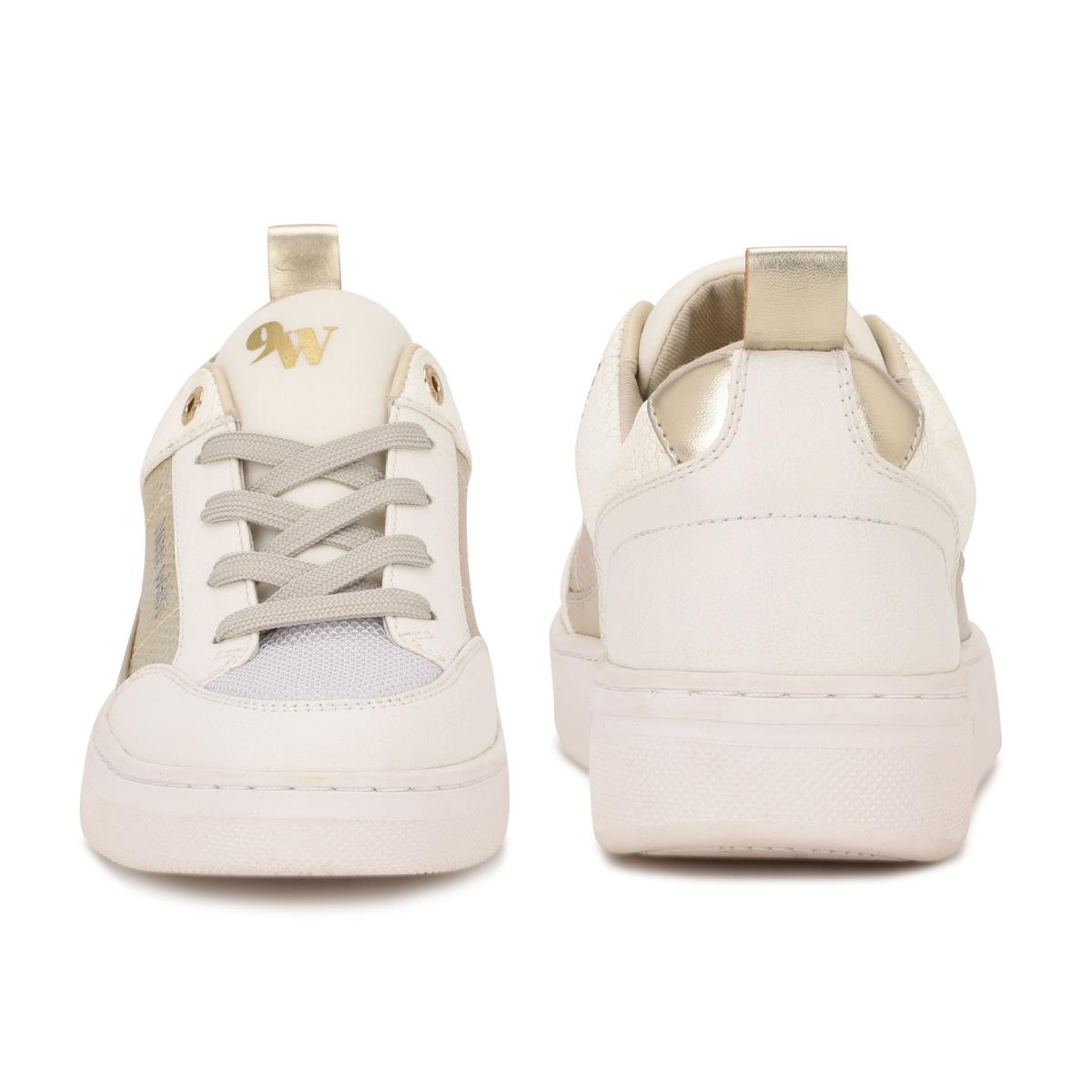 Nine West Elevate Sneakers Creme | 5721UXLID