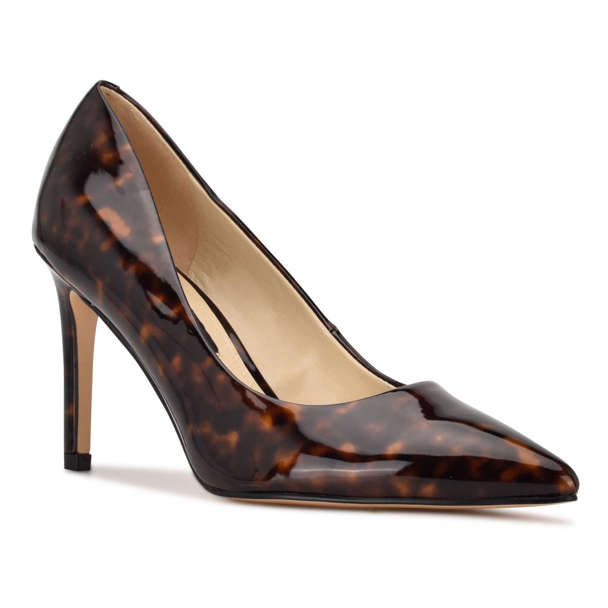 Nine West Ezra Pointy Puntera Cafe | 0257CBZON