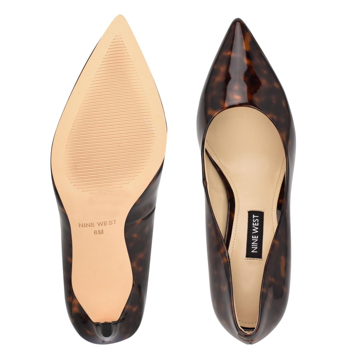 Nine West Ezra Pointy Puntera Cafe | 0257CBZON