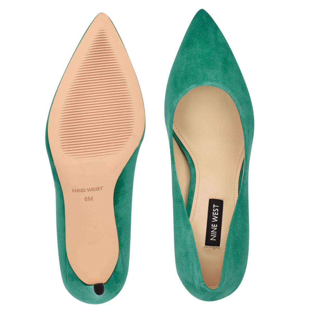 Nine West Ezra Pointy Puntera Verde | 3745OVBLG