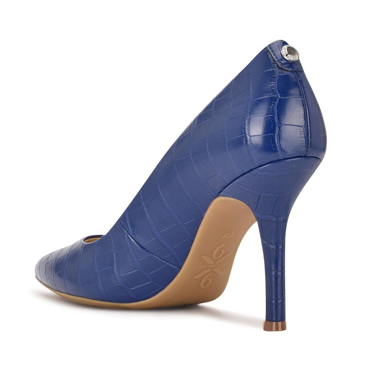 Nine West Fifth 9x9 Pointy Puntera Azules | 5906KSEDL