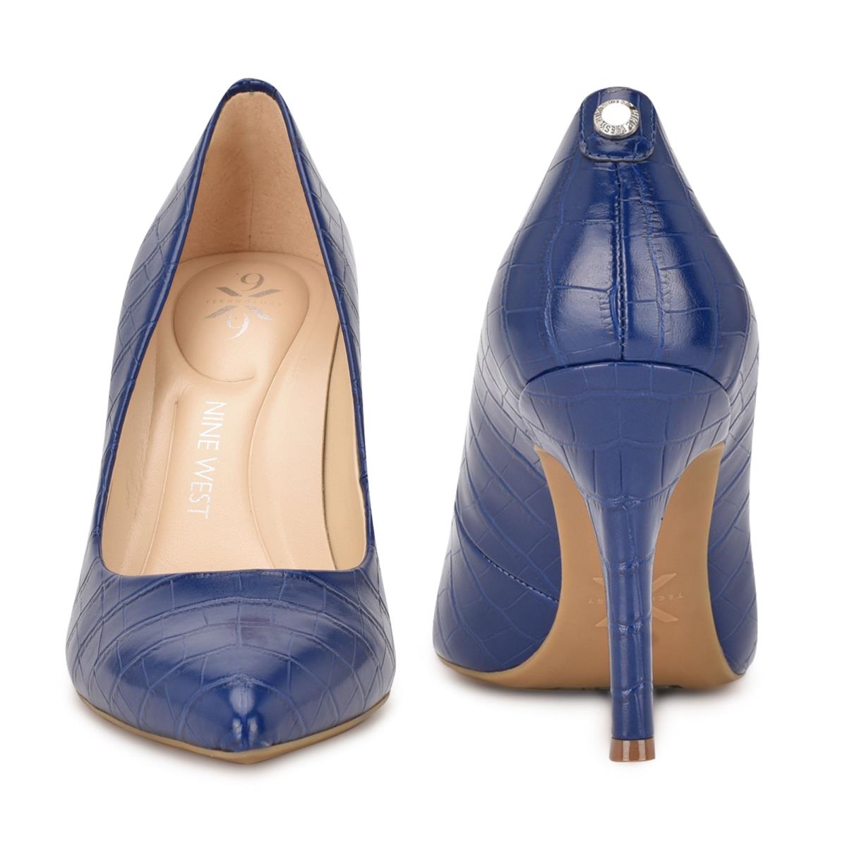 Nine West Fifth 9x9 Pointy Puntera Azules | 5906KSEDL