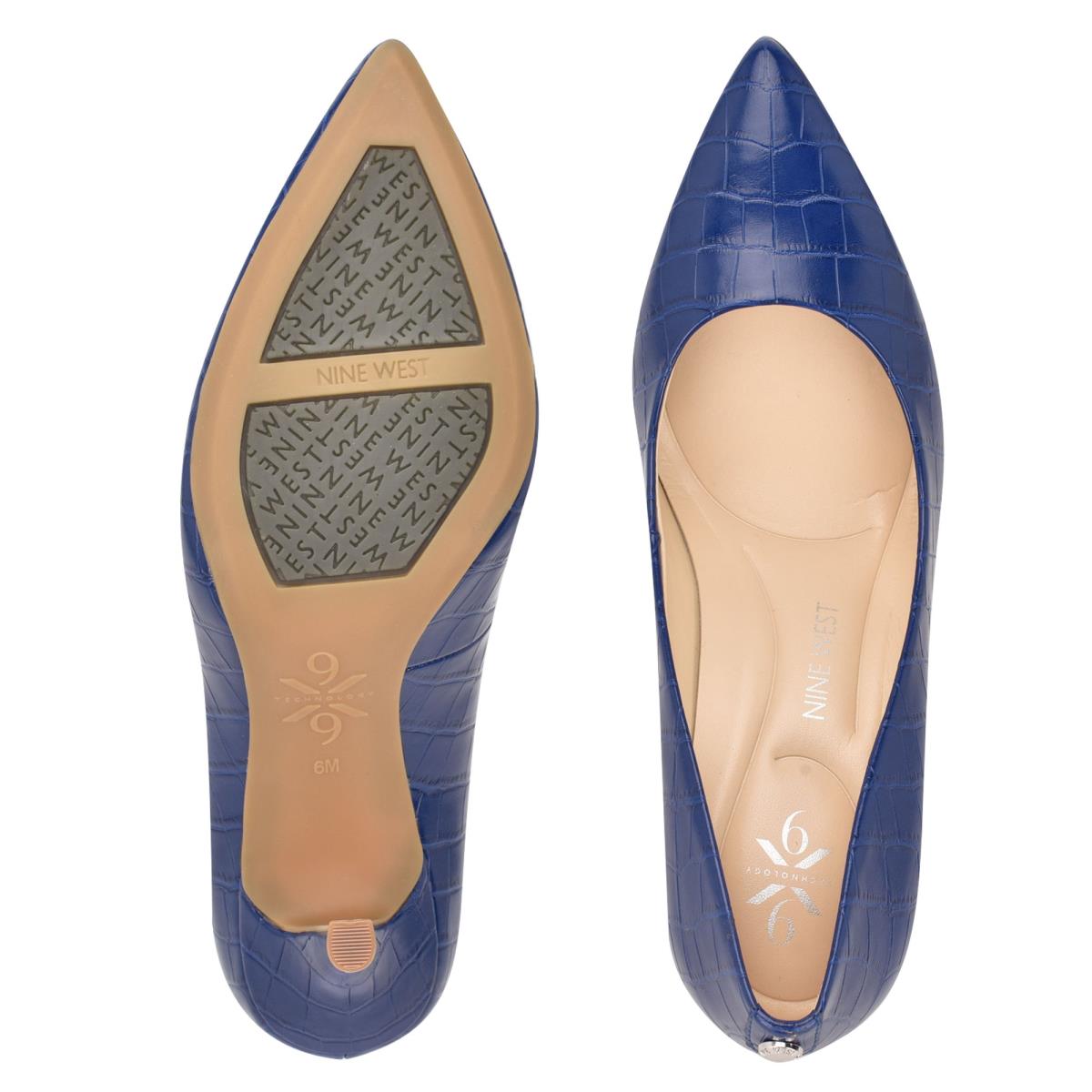 Nine West Fifth 9x9 Pointy Puntera Azules | 5906KSEDL