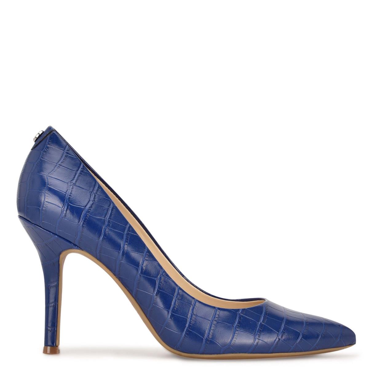 Nine West Fifth 9x9 Pointy Puntera Azules | 5906KSEDL