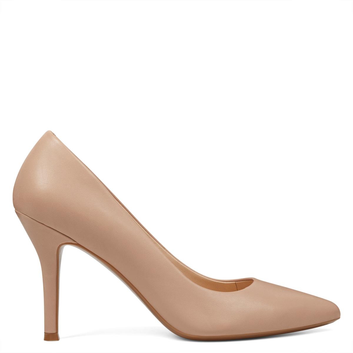 Nine West Fifth 9x9 Pointy Puntera Beige | 7046GCDAP