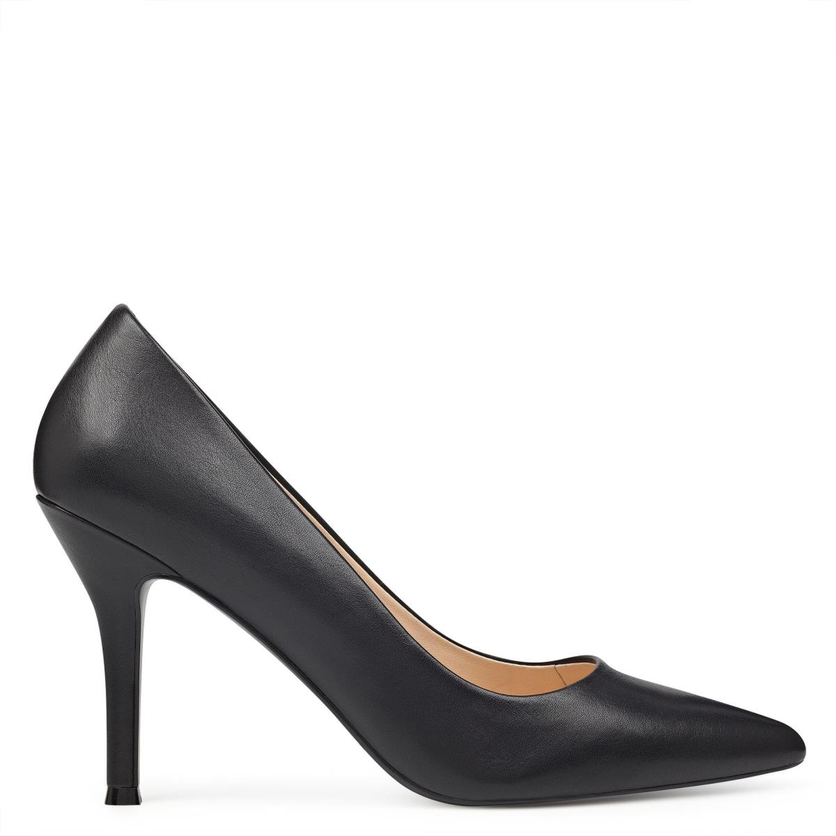 Nine West Fifth 9x9 Pointy Puntera Negras | 4320CYPIJ