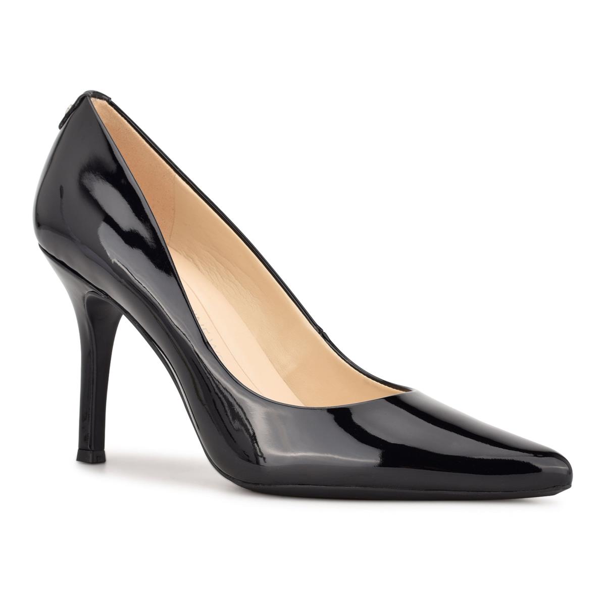 Nine West Fifth 9x9 Pointy Puntera Negras | 8235EICDL