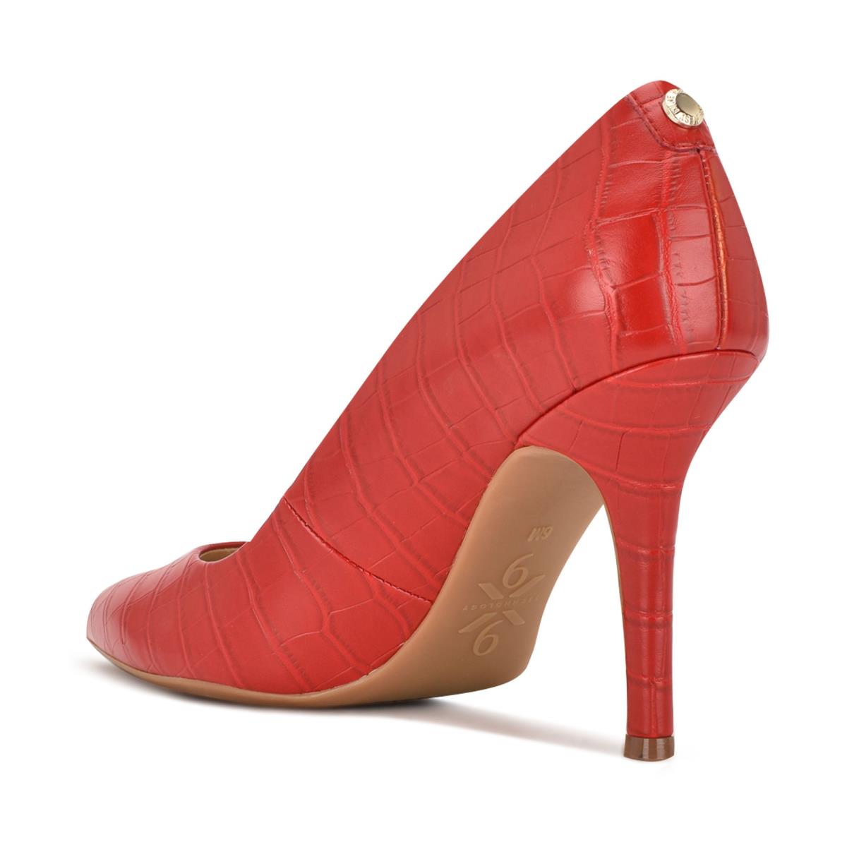 Nine West Fifth 9x9 Pointy Puntera Rojas | 1865NXPST