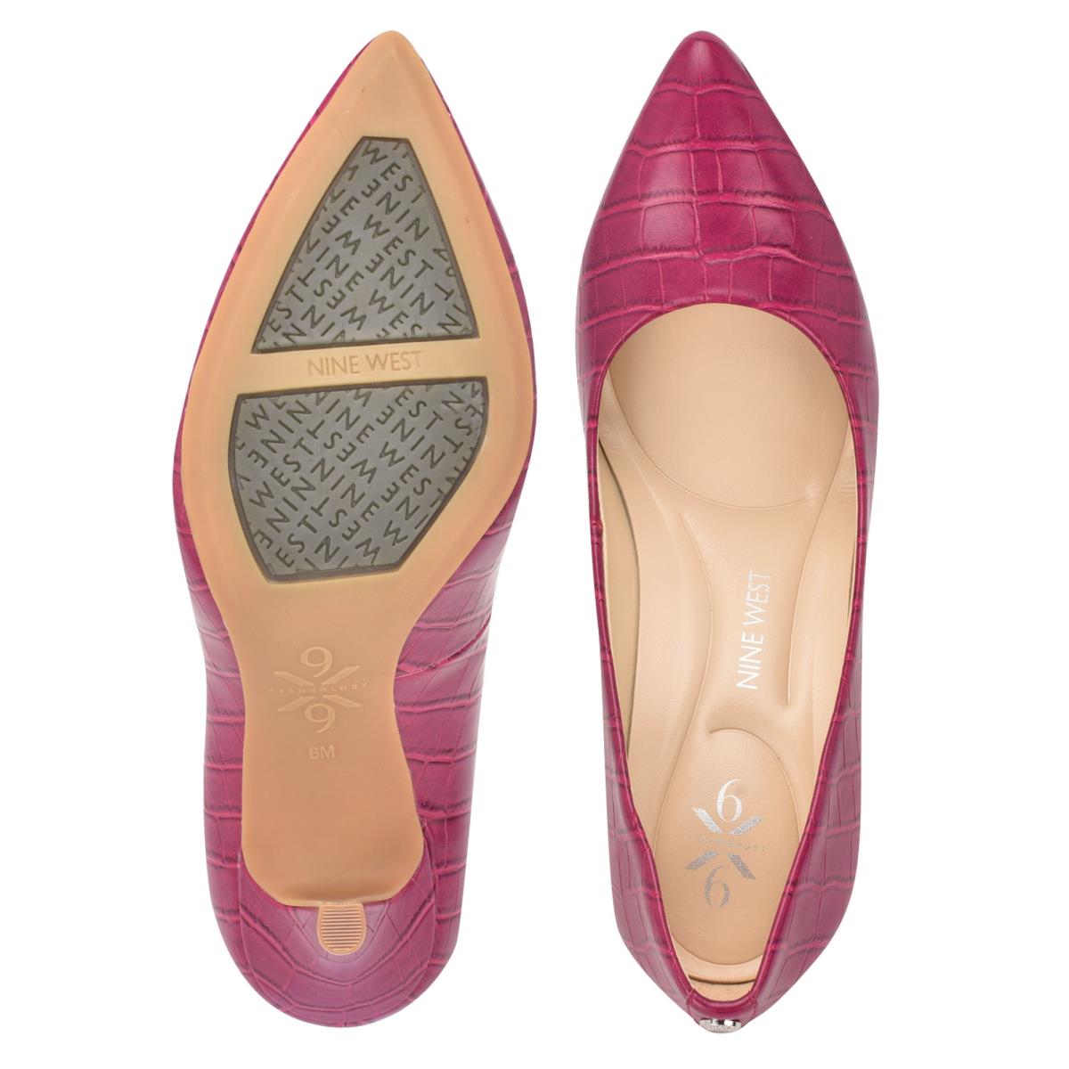 Nine West Fifth 9x9 Pointy Puntera Rosas | 0158WAUQF