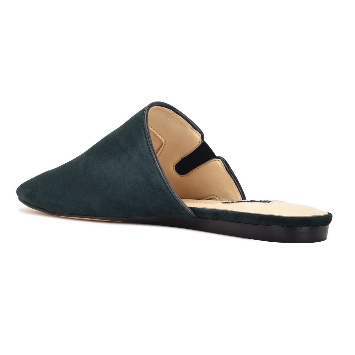 Nine West Freeda Pointy Puntera Verde Oliva | 1684AGWFM