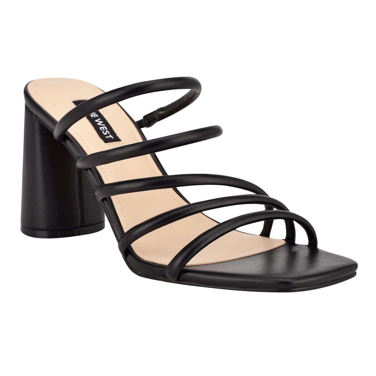 Nine West Girlie Block Heel Negras | 1206NJGWF