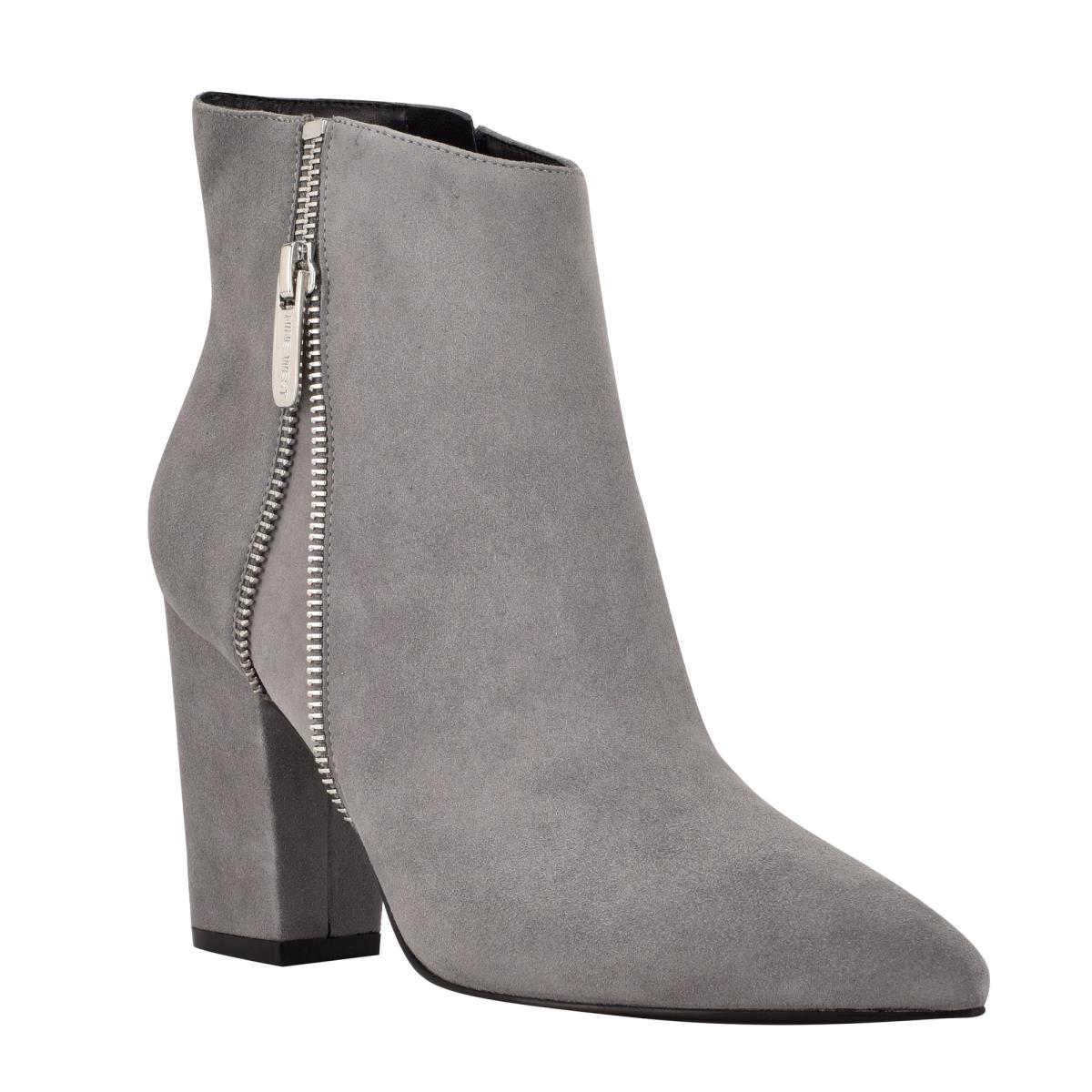 Nine West Glorya Tacón Gris | 7864RYPMD