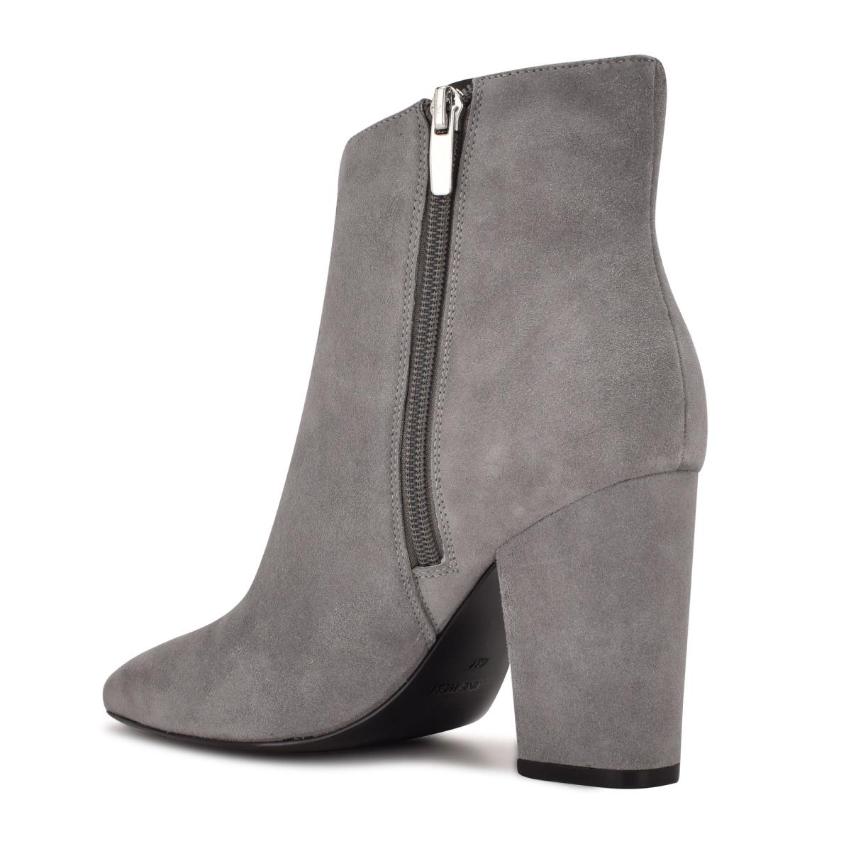 Nine West Glorya Tacón Gris | 7864RYPMD