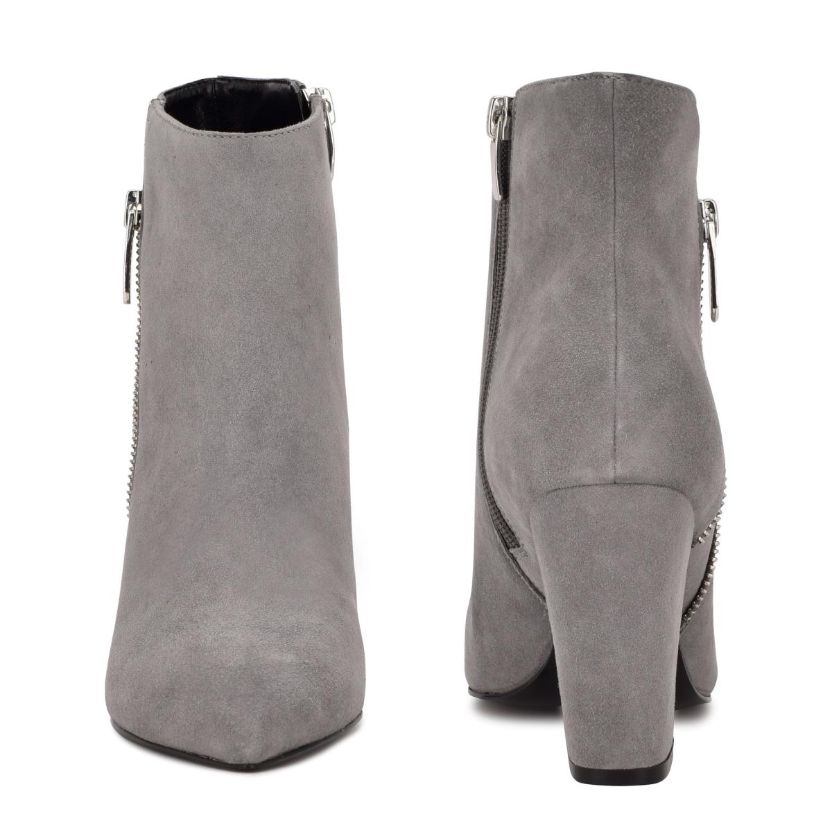 Nine West Glorya Tacón Gris | 7864RYPMD