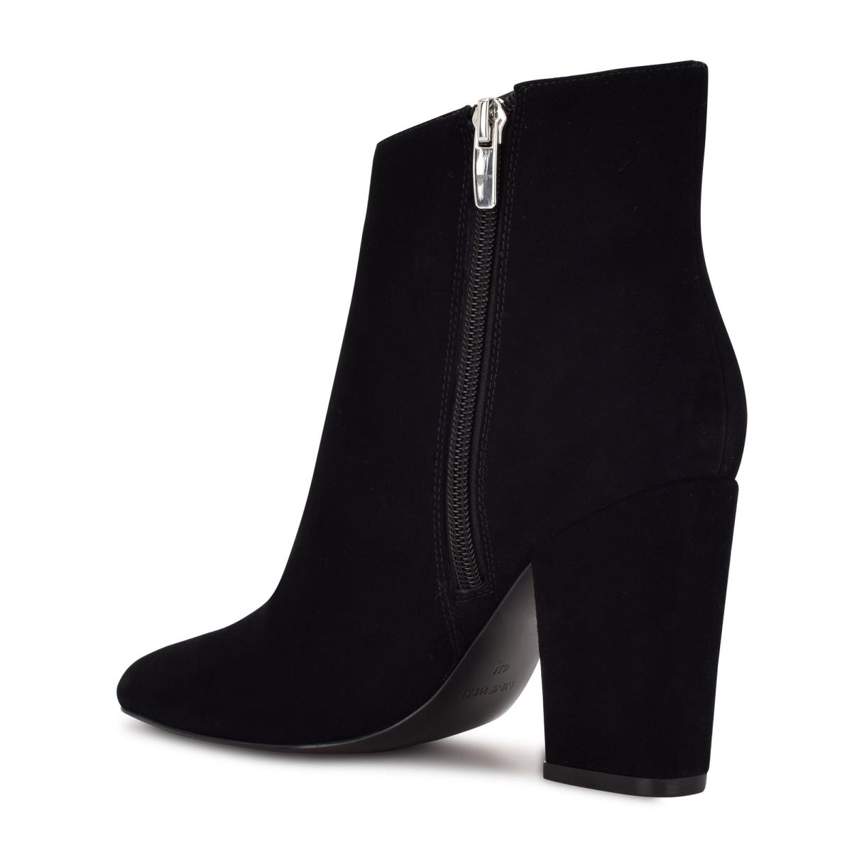 Nine West Glorya Tacón Negras | 8031MSGXZ