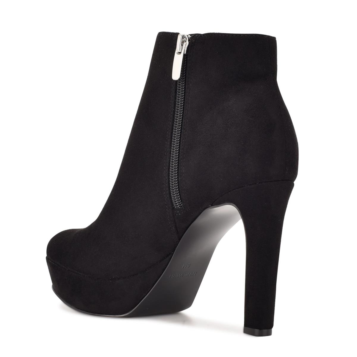 Nine West Glowup Plataforma Negras | 0378DJNKE