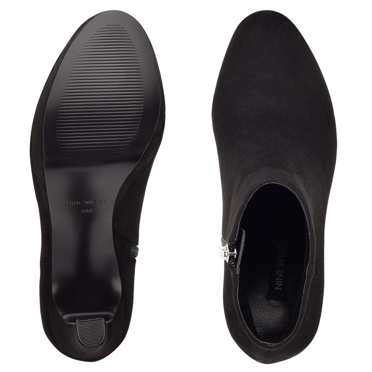 Nine West Glowup Plataforma Negras | 0378DJNKE