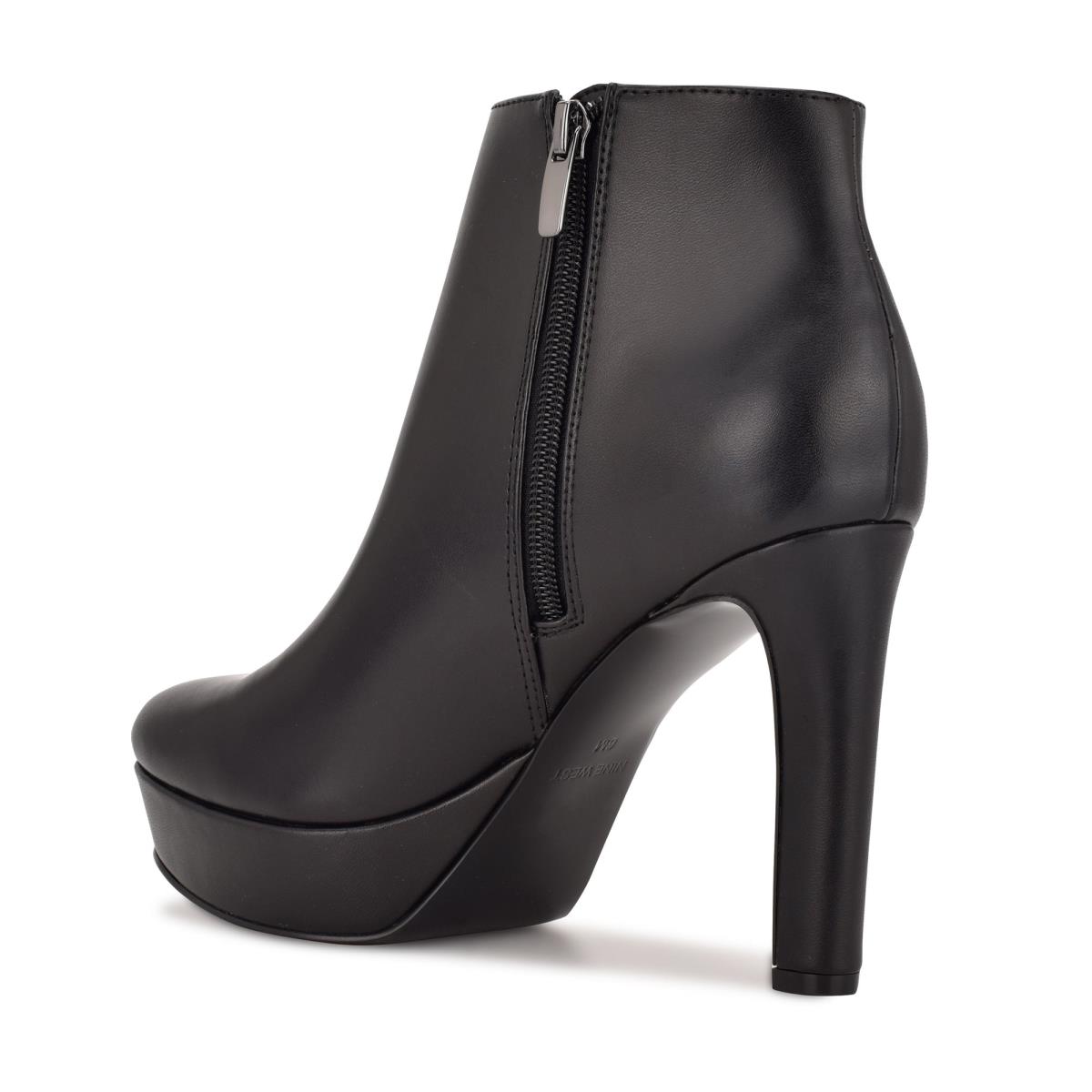 Nine West Glowup Plataforma Negras | 3275MYLRJ