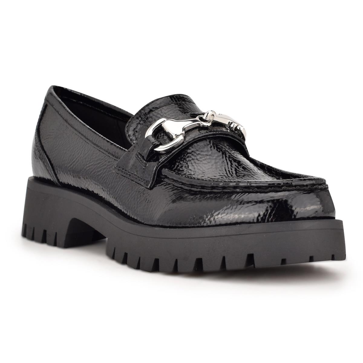 Nine West Gonehme Lug Sole Negras | 7816WFRTX