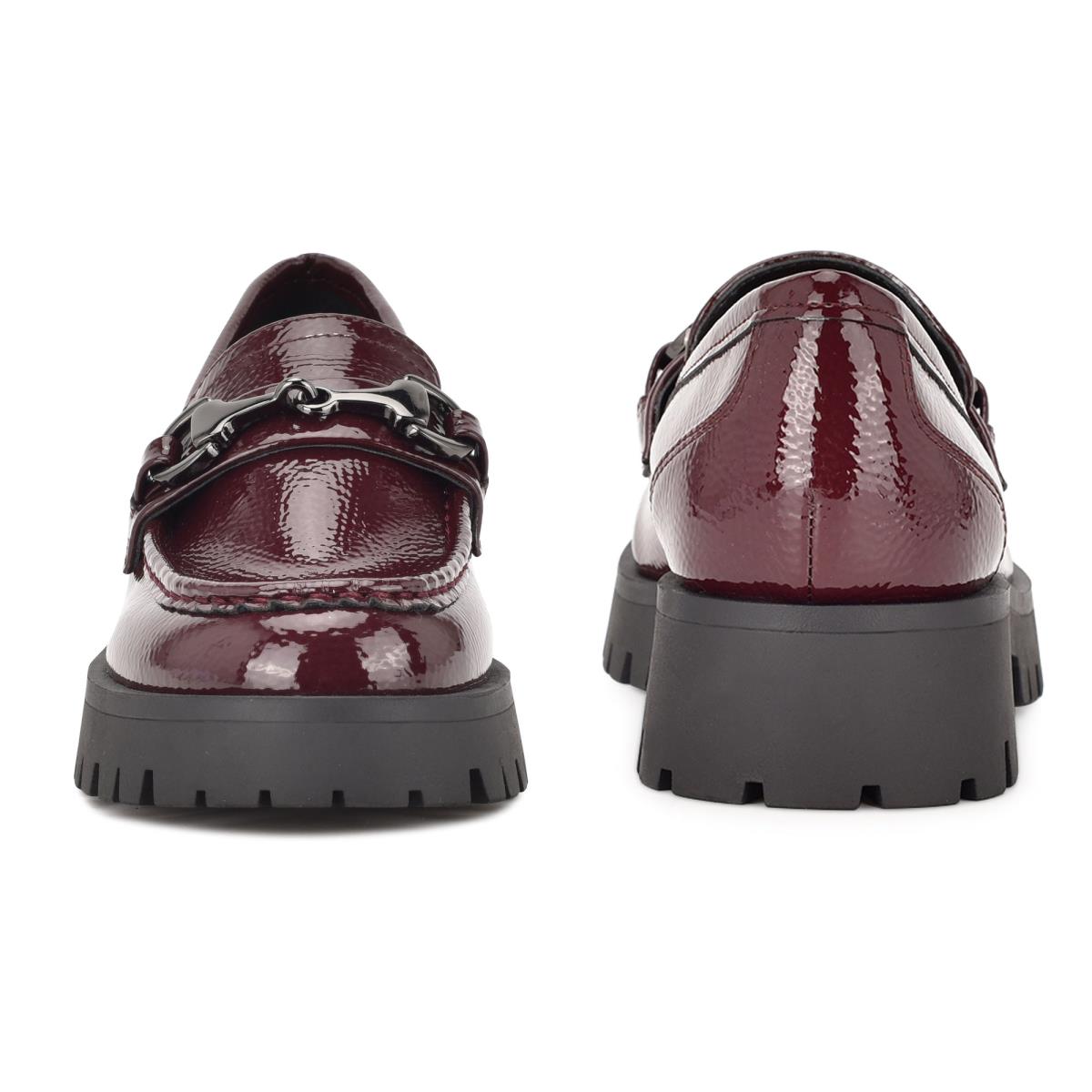 Nine West Gonehme Lug Sole Rojas | 2805WGNKD