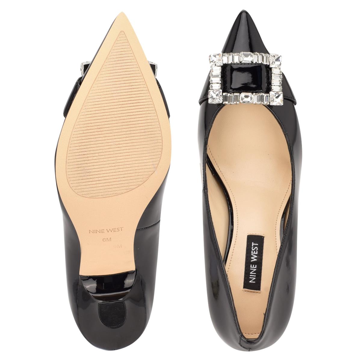 Nine West Helyn Pointy Puntera Negras | 5069MCINP