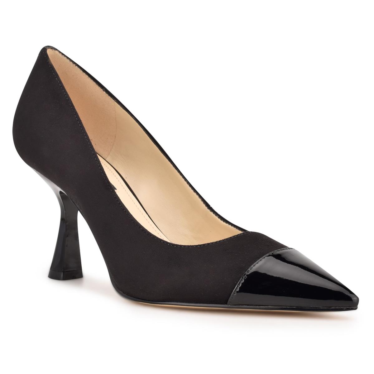 Nine West Hippa Pointy Puntera Negras | 0693WCPTU