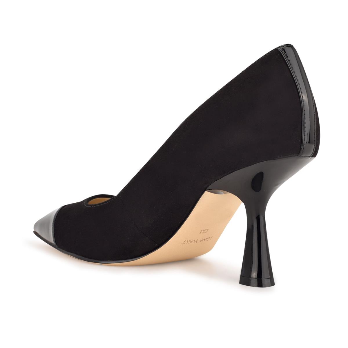 Nine West Hippa Pointy Puntera Negras | 0693WCPTU